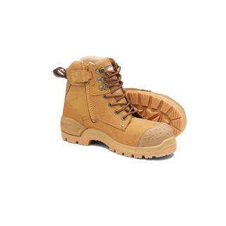 BOOT JOHN BULL BUCK 3.0 150MM ZIP STEEL CAP WHEAT