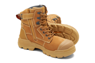 Blundstone Rotoflex Max 9090 Wheat Zip Sided Safety Boots