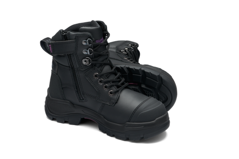 BLUNDSTONE ROTOFLEX 9961 WOMENS ZIP SIDED SAFETY BOOTS