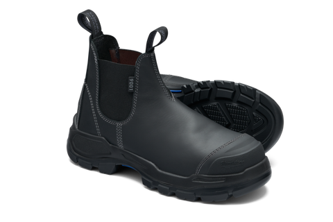 Blundstone Rotoflex 9001 Black Slip On Safety Boots