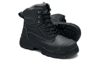 BOOT BLUNDSTONE ROTOFLEX L/U SCUFF CAP NITRILE SOLE BLACK