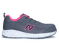 NEW BALANCE WOMENS LOGIC SAFETY GREY/PINK