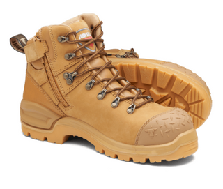 BOOT JOHN BULL BRONCO 3.0 135MM ZIP STEEL CAP WHEAT