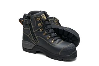 BOOT JOHN BULL THE 90TH BLACK ZIP SIDE L/UP PAIR