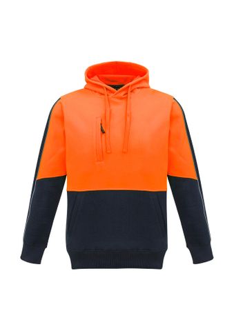 HOODIE SYZMIK PULLOVER ORG/NVY