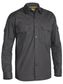 BISLEY BS6414 RIPSTOP CHARCOAL LONG SLEEVE SHIRT