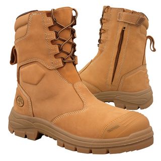 OLIVER 55-385 LACE/ZIP WHEAT BOOT