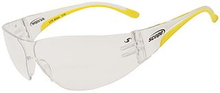 SAFETY GLASSES LITE BOXA A/FOG H/COAT MEDIUM CLEAR