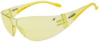 SAFETY GLASSES LITE BOXA A/FOG H/COAT MEDIUM AMBER