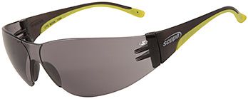 SAFETY GLASSES LITE BOXA A/FOG H/COAT MEDIUM LARGE SMOKE