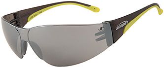 SAFETY GLASSES LITE BOXA H/COAT MEDIUM SILVER MIRROR