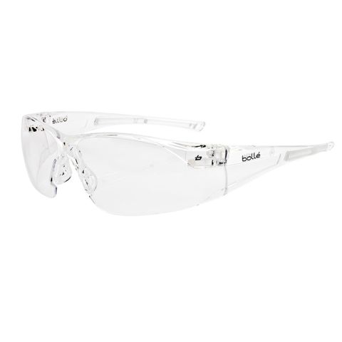 SAFETY GLASSES BOLLE RUSH CLEAR LENS