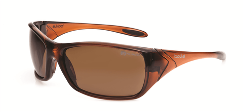 SAFETY GLASSES BOLLE VOODOO BROWN POLARISED