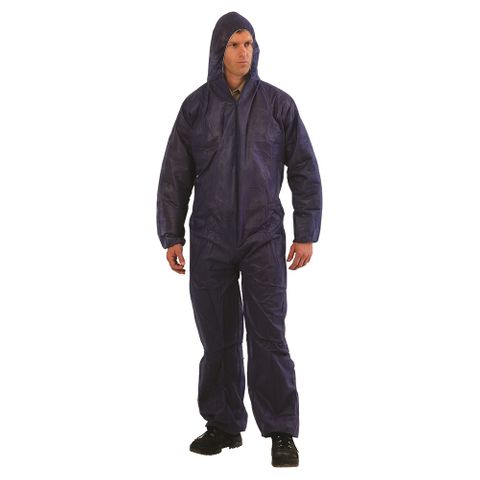 PROCHOICE DISPOSABLE COVERALL POLYPROPYLENE LARGE