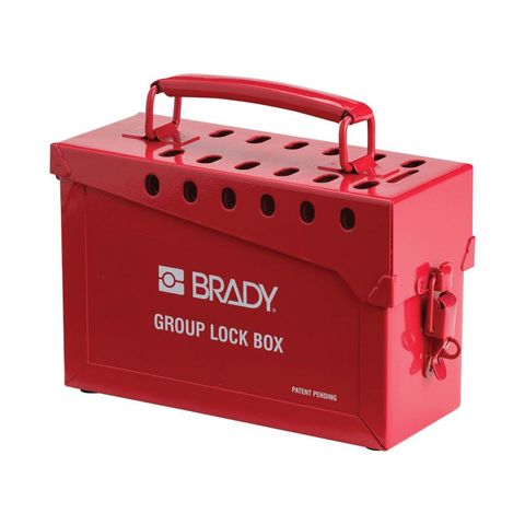 LOCKOUT BOX GROUP 250x150x100mm METAL