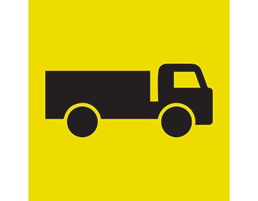 SIGN TRUCKS SYMBOLIC CL1 REF. 600 X 600 CORFLUTE