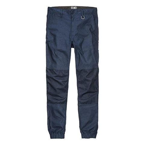 TROUSER ELWD CUFFED NAVY