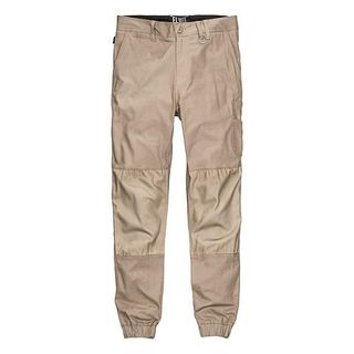 TROUSERS ELWD CUFFED STONE