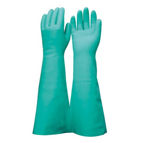 GLOVE MERCURY NITRILE 46cm U/LINED SIZE 10