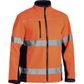 BISLEY SOFT SHELL JACKET ORG/NVY