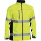 BISLEY SOFT SHELL JACKET YELL/NVY