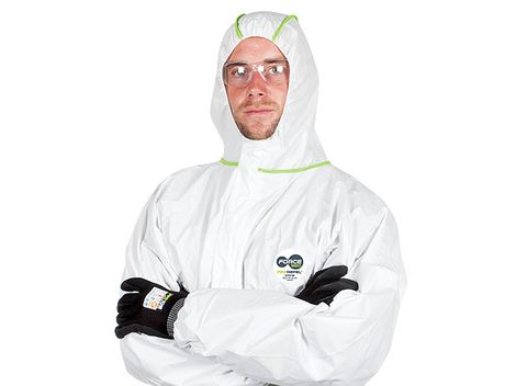 DISPOSABLE COVERALL MAXREPEL+ 4,5,6 SIZE L