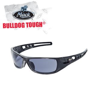 SAFETY GLASSES MACK B-DOUBLE SMOKE POLARISED