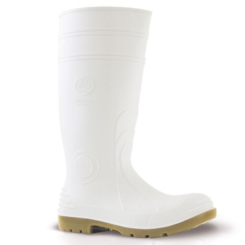 BATA 10095 WHITE PVC SAFETY BOOTS