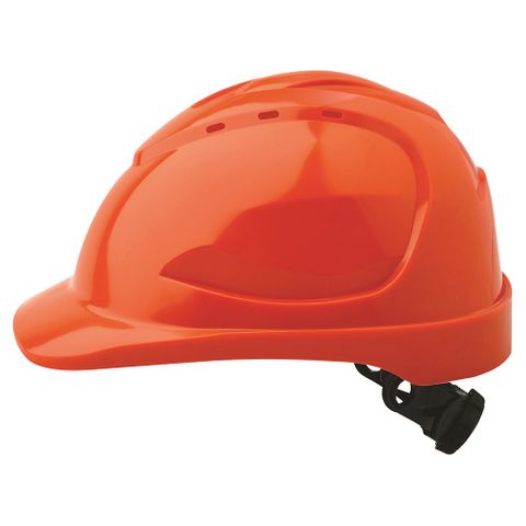 HARD HAT V9 ORANGE RATCHET HARNESS