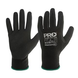 ASSASSIN NITRILE GRIP GLOVE BLACK