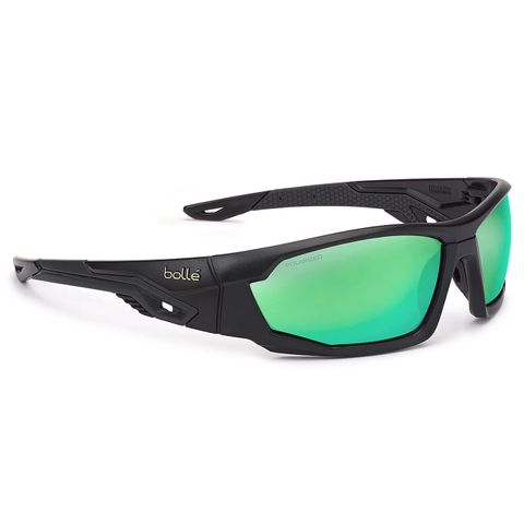 SAFETY GLASSES BOLLE MERCURO EMERALD FLASH POLARISED