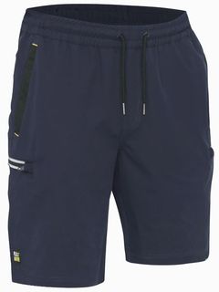 Bisley BSHC1333 Stretch Cargo Shorts - Navy