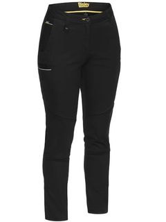 Bisley BPL6015 Mid-rise Stretch Cotton Pants - Black