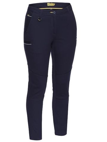 Bisley BPL6015 Mid-rise Stretch Cotton Pants - Navy