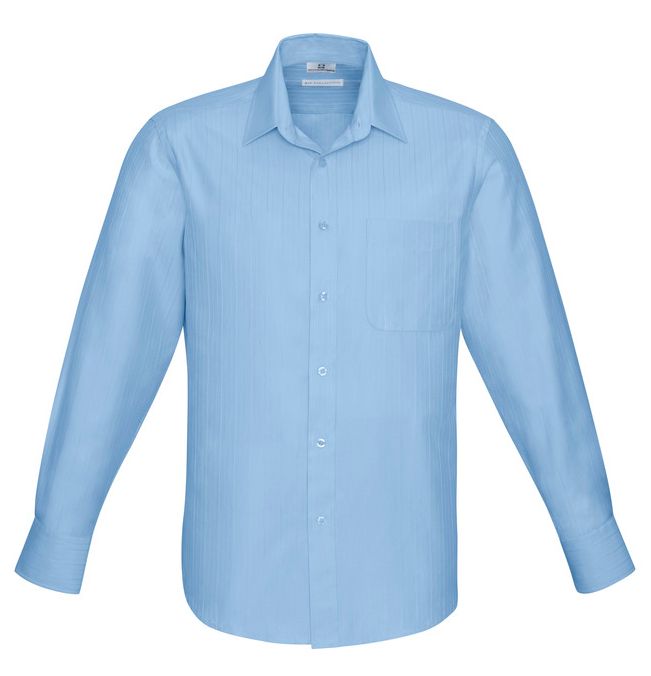 Fashion Biz Mens Preston Long Sleeve Shirt