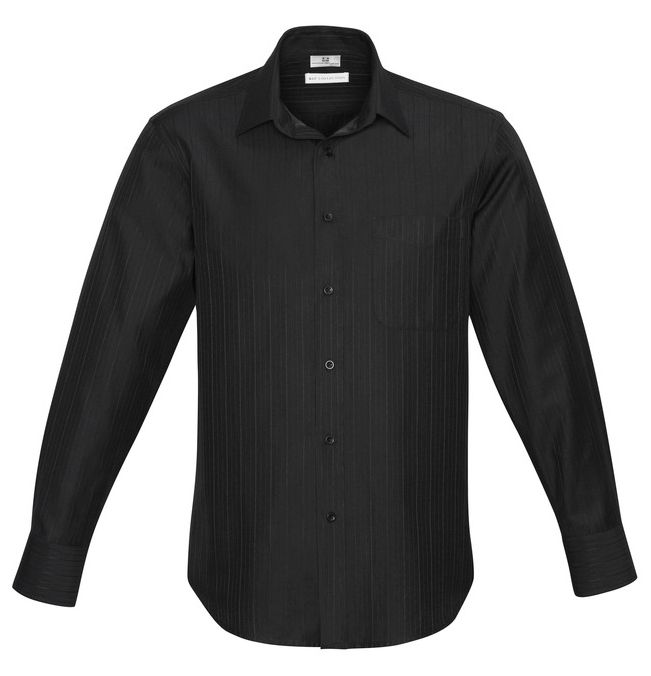 Fashion Biz Mens Preston Long Sleeve Shirt