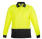 Syzmik Unisex Hi Vis Basic Spliced Polo - Long Sleeve