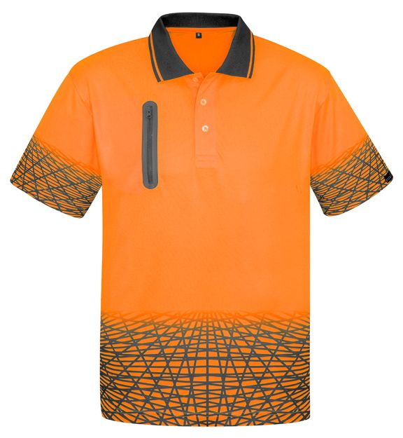 Syzmik Mens Tracks Polo