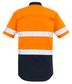 Syzmik Mens Rugged Cooling Taped Hi Vis Spliced Short Sleeve Shirt