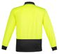 Syzmik Unisex Hi Vis Basic Spliced Polo - Long Sleeve