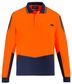Syzmik Mens Hi Vis Flux Long Sleeve Polo
