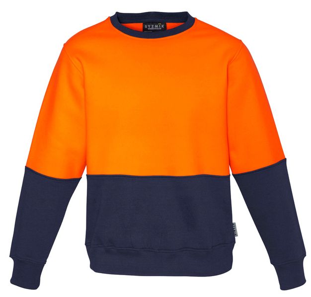 Syzmik Unisex Hi Vis Crew Sweatshirt