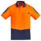 Syzmik Mens Hi Vis Flux Short Sleeve Polo