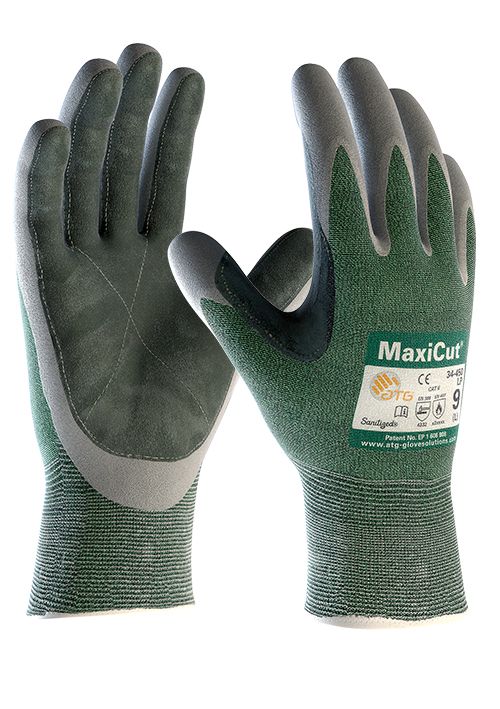 Armour Safety Maxicut Cut Resistant Level 3 Leather Palm Open Back