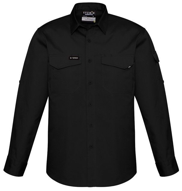 Syzmik Mens Rugged Cooling Mens Long Sleeve Shirt