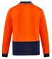 Syzmik Mens Hi Vis Cotton Long Sleeve Polo