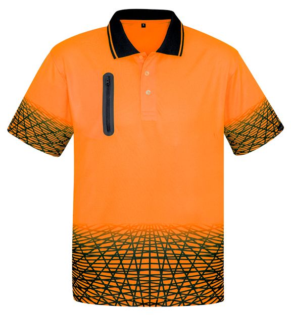 Syzmik Mens Tracks Polo