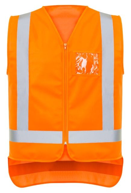 Syzmik Mens TTMC-W17 Zip X Back Vest