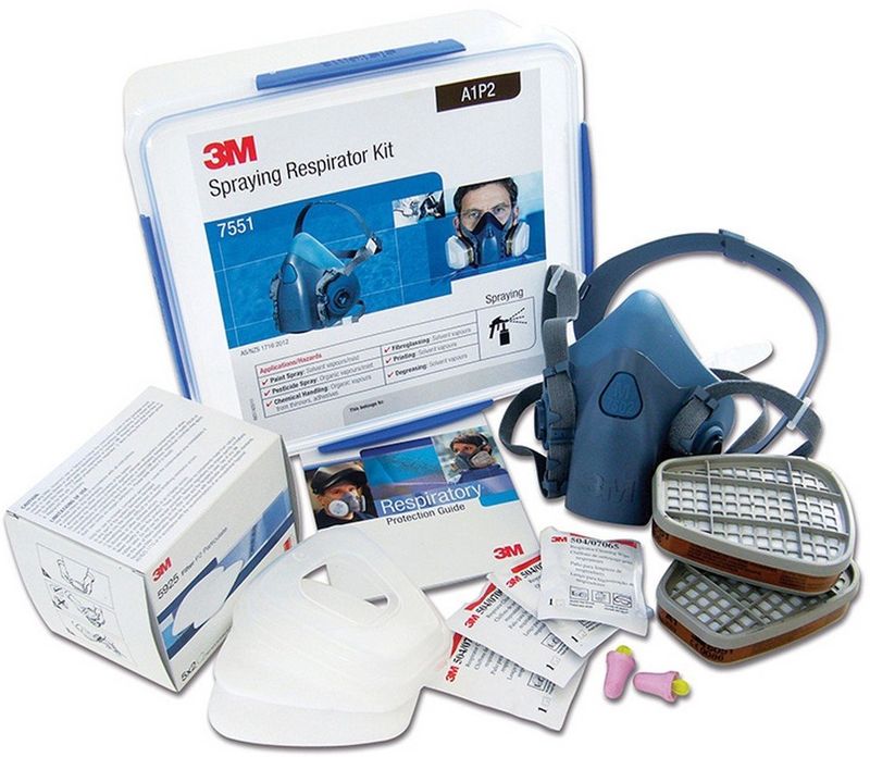 3M Spraying Respirator Kit