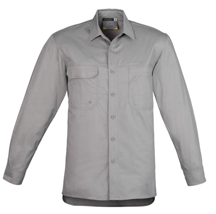 Syzmik Mens Lightweight Tradie Long Sleeve Shirt